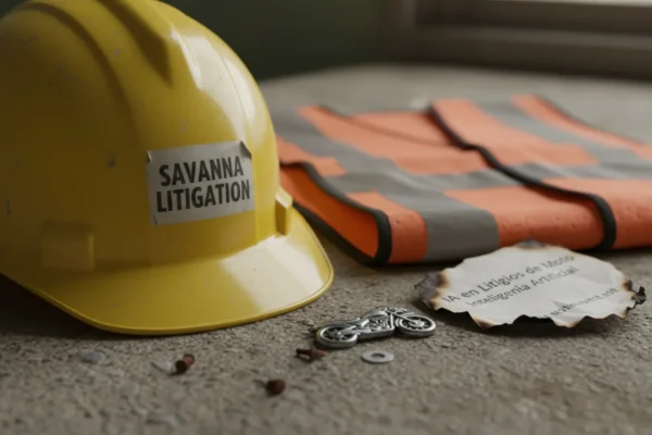 IA en Litigios de Moto en Savannah: ¿Están listos para