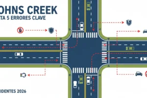Johns Creek: Evita 5 Errores Clave en Accidentes 2026
