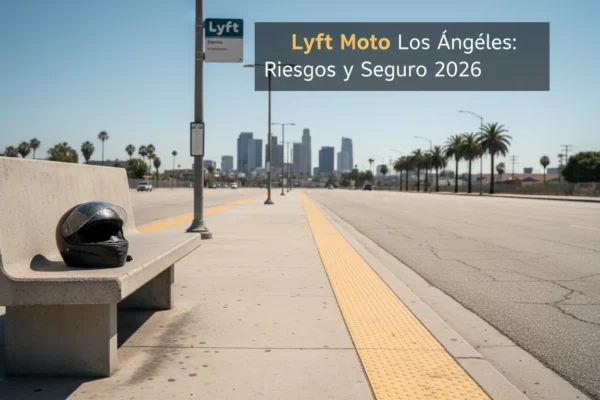 Lyft Moto Los Ángeles: Riesgos y Seguro 2026