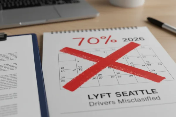 Lyft Seattle: 70% de Conductores Mal Clasificados en 2026