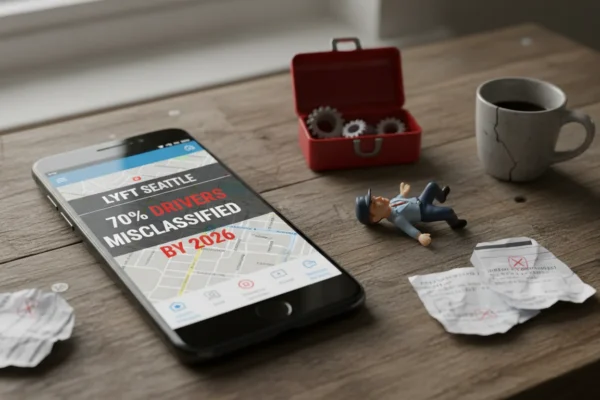 Lyft Seattle: 70% de Conductores Mal Clasificados en 2026
