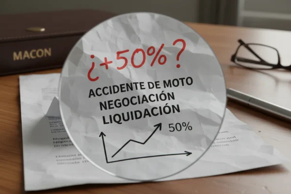 Negociar Accidente Moto en Macon: ¿Subirá tu Acuerdo 50%