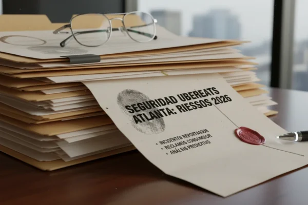 Seguridad UberEats Atlanta: Riesgos 2026