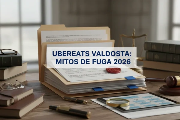 UberEats Valdosta: Mitos de Fuga 2026